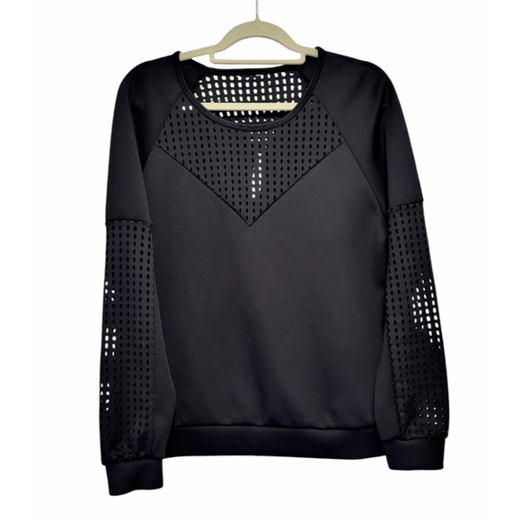 Fabletics TILLY Neoprene Laser Cut Sweatshirt XL - Picture 1 of 5